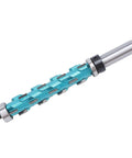 Rock Solid Flush Trim Spiral Carbide Router Bit For Woodworking Pros That Cuts Clean Through Plywood And Hardwood Fast Without Splintering, 3/4 cut diameter.