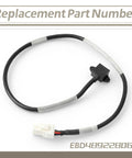 Washer Vibration Balance Sensor Replacement Part EBD48922806 For LG Front Loading Washers Works With No Fuss WM3600HVA WM4000HWA WM4200HBA Models Electronic Sensor Assembly Push Pull Type Wire Harness Connectors 100 Degrees Celsius, black wire harness