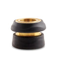 Brass Garden Hose Quick Connect Fitting For Hoses, Nozzles, And Sprinklers Easy Snap On Off Female Quick Disconnect With Rubber Grip