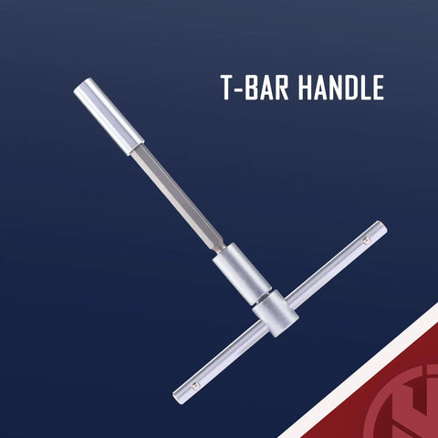Torque Screwdriver And Driver Set For Maintenance And Bike Repair Ten To Seventy Inch Pounds Range T Bar Handle Forty Bits