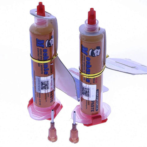 Pro Grade BGA Solder Paste For Mobile Phone Motherboard Chip Rework Ball Solder Paste For PCB Soldering Flux Needle Tube