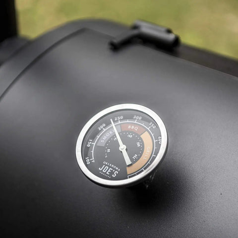 Three Inch Glow In The Dark Smoker Temperature Gauge Stainless Steel With Large Face And Easy Read Temperature Range For Grills And Smokers Fits Thirteen Sixteenth Inch Hole on black grill