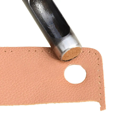 25mm Round Hollow Punch Set Leather Craft Punch Tool for watch bands belts canvas paper plastics in use on leather
