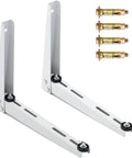 Heavy Duty Foldable Wall Mounting Bracket For Mini Split Air Conditioners And Heat Pumps 7000-15000 BTU with bolts