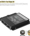 Dead Simple Swap Hella Durable Touch Pad LCD Housing Assembly For Manitowoc Ice Machine Control Panel Replacement No Display Needed, black external shell for touch display unit.