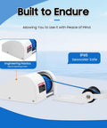 Get Your 25 LBS Electric Anchor Winch With Wireless Remote For Boats In Saltwater! Durable Iron And Plastic Marine Windlass Kit.