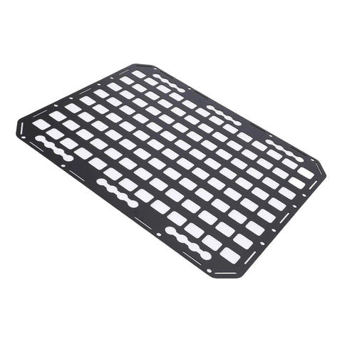 Modular Vehicle Storage Panel Built Tough Aluminum Rack For Sedans SUVs Trucks And More L Track Compatible For Quick Access