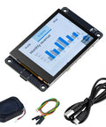 Esp32 S3 Touchscreen Module 2 Point 8 Inch Ip Lcd Display Featuring Wifi Bluetooth Capability Capacitive Panel For Arduino Iot Enthusiasts Plug And Play Rig No Sweat Setup with analytics screen.