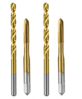Pro Grade Heavy Duty Metalworking Kit With M6 X 1 Spiral Point Tap And 5mm Twist Drill Bit Set For Precise Threading And Drilling