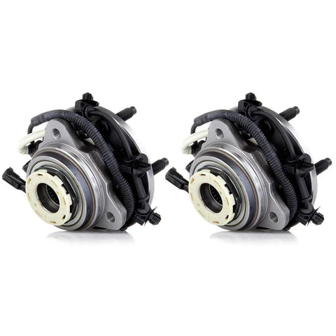Front Wheel Hub Bearing Assembly 515027 For Ford Ranger 1998 2000 And Mazda B4000 1998 2000 With ABS 5 Lug 2 Piece Set Heavy Duty Hub Bearing Kit