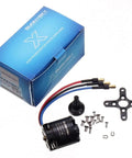 X2216 Brushless Drone Motors Short Shaft Version 880KV Black Pro Grade Performance with mount and accessories