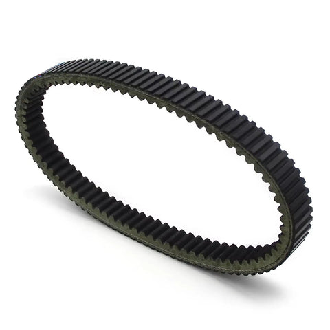 Heavy Duty V-Drive Belt For Kymco Ak550 Motorcycle Transmission, black rubber material, smooth surface, reliable performance.