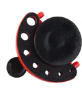 Diamond drill guide locator with red suction-base and black body, adjustable 4–12mm opening for tile and glass