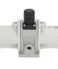 Powerful Pneumatic Boosting Valve Pump For Air Compressors Doubles Local Pressure With Minimal Heat Easy Setup Durable Thickened Body And Reliable Filter Screen Built For Pneumatic Equipment And Tools