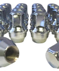 Set Of 24 One Piece Chrome Lug Nuts 14x1.5mm For Ford F 150 2015 2020 Expedition And Lincoln Navigator Factory Style OEM Replacement