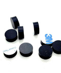 One Half Inch Round Silicone Rubber Bumper Feet Three Sixteenths Of An Inch Thick Adhesive Backed Spacer Pads 24 Pack