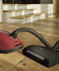 Electro Premium Floorbrush, Motorized Extra Wide Floorhead For All Carpet Depths, Deep Clean Any Pile Fast, Model SEB 236 in use
