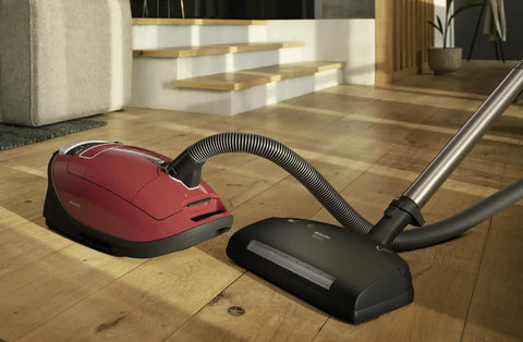 Electro Premium Floorbrush, Motorized Extra Wide Floorhead For All Carpet Depths, Deep Clean Any Pile Fast, Model SEB 236 in use