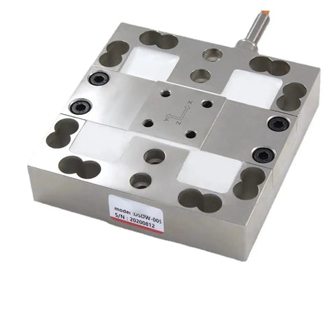 Multi Axis Force Sensor for 3D and 6D Torque 0 to 200N Range High Precision Stable Shielded Wiring with connector