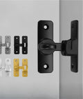 Heavy Duty 180 Degree Door Hinge For Interior And Exterior Use Built To Last With Smooth Silent Operation Tough Steel Construction High Traffic Ready Easy Install No Nonsense Longevity For Home Office Or Shop Doors, black steel hinge