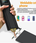 Adjustable Portable Handheld Mini Spot Welder for DIY Projects welding mobile phone nickel tabs, compact design for repairs