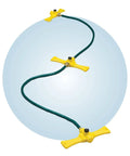 Port A Rain Portable Sprinkler System For Lawn And Garden Easy Setup Custom Layout For Odd Shaped Areas Secures With Stakes