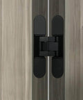 Hidden Door Hinges 6 Inch Heavy Duty 2 Pack Concealed 3D Adjustable Butt Hinges With 180 Degree Swing And 88 LB Capacity