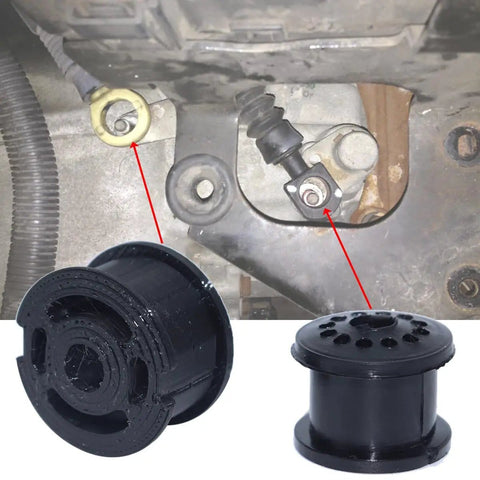 16mm and 22mm shift cable bushing kit for 5-speed manual transmissions fits Chrysler PT Cruiser 2001-2008 and Dodge Neon