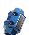 Metal Car Gasoline Saver Device For Better Fuel Economy Save Gas Without Sacrificing Power Reduces Engine Dirt And Corrosion High Temp Resistant Magnet Tool Blue close-up