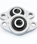 Secure Your Gear With This Top Tier Pack Of Ten 8mm KFL08 Bearing Units Zinc Alloy Housing Chrome Steel Bore Prevent Slippage Keep Rotation Smooth To Make Every Repair Task Feel Like A Boss Move Done In Shop. 8mm KFL08 pillow block bearing with zinc alloy housing and chrome steel bore