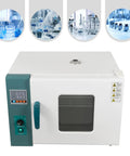 Heavy Duty Digital Convection Drying Oven 110V 1000W With Precision Temp Control, industrial design with control panel and glass door.