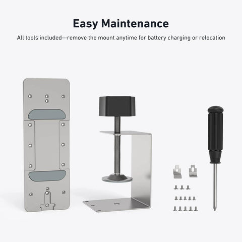 No Drill Door Mount For Video Doorbell SE Ultra Pro Fits Doors 0.82 To 2.08 Inches Thick With Gap Over 0.063 Inches Aluminum Bracket