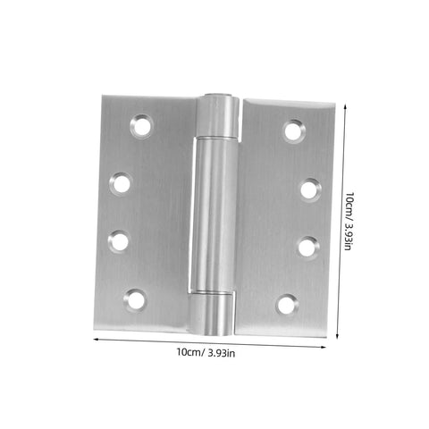 Adjustable Stainless Steel Heavy Duty Self Closing Door Hinges for Residential and Garage Use With Quiet Mechanism and Smooth Operation