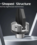 Pen drilling lathe chuck with 2 jaws, 2-inch size, 1-inch x 8TPI direct thread for woodturning