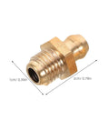 Top Tier 9 Piece Copper Grease Fitting Kit With M8 Threaded Nipples For Cars And Excavators Featuring Easy Installation Golden Color Hydraulic Assortment That Fits Like A Glove, brass M8 grease nipple 1cm x 2cm