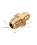 Top Tier CLISPEED Grease Nipple Kit Offers 9 Precision Copper Fittings For Heavy Duty Excavators And Cars Featuring Easy Install M8 Threads Plus Caps, M8 brass grease nipple, 2cm x 1cm