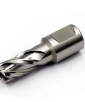 Workhorse High Speed Steel Annular Cutter With 3/4 Inch Weldon Shank, 9/16 inch diameter for magnetic drills and mill tools.