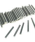 50 Pieces 3Mm By 25Mm Dowel Pins M3 Shelf Pegs Stainless Steel 304 For Shelves And Bunk Beds High Precision Ground To Tight Tolerances