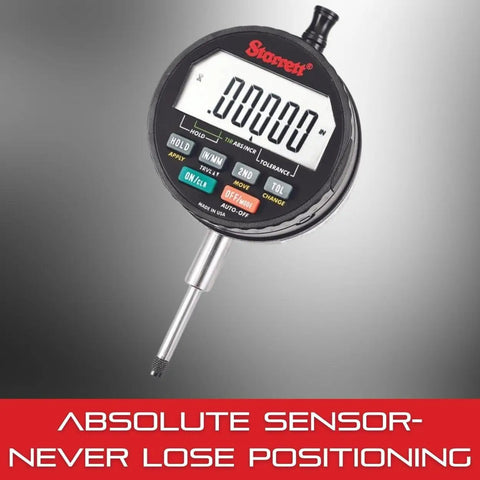 Electronic Indicator With Absolute Sensor Technology Built To Never Lose Positioning No Overspeed Error And Easy Exit Programming