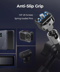 Close-up of 7 Inch Magic Arm With 1/4-20 Screws And Spring Loaded Pins 1.5 Kg Load Capacity 360 Degree Dual Ball Head Non Slip Design