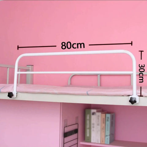 Clip On Bed Rails For Seniors And Pregnant Women, Bedside Fall Prevention Grab Bar For Elderly And Disabled, Durable Carbon Steel Safety Rails In 80x30cm, Easy Install