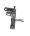 Heavy Duty Sliding Gate Hardware Kit With Dual Wheel Carriers And 8 Inch Pneumatic Wheels bracket component close-up