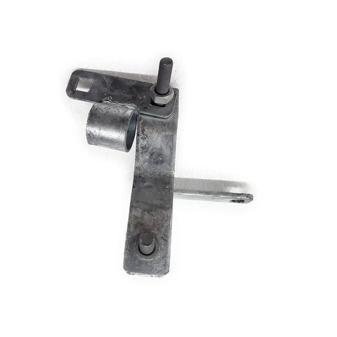 Heavy Duty Chain Link Rolling Gate Hardware Kit With Smooth Pneumatic Rubber Wheels Six Universal Track Brackets And Easy Install Roll Latch, metal slide latch.