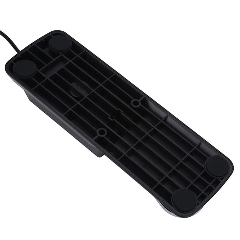 Bottom view of Universal Keyboard Sustain Pedal For Digital Pianos, Slip Proof Foot Pedal With Classic Acoustic Feel, Non Slip Bottom