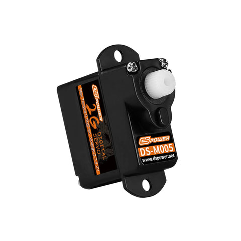 2G Micro Digital Servo Motors Dual Pack for RC Robots Arms Hands Helicopters Fixed Wing Planes Cars and Boats Perfect Arduino Project Component With Lightweight Shell and High Precision Plastic Gears for Smooth Quiet Motion