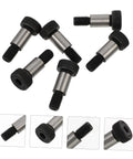 Shoulder Screws Set Six Piece Heavy Duty Plow Bolts And Nuts Kit for Home Improvement and DIYers working with wood and metal.