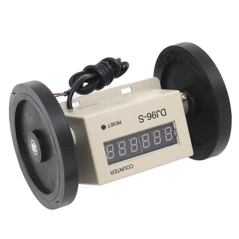 Zopsc Metric Measuring Wheel in Meters, Digital 0.01-999999m showing high precision meter counter and wheels design.