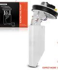 Electric Fuel Pump Module Assembly For Dodge Neon 2003 To 2005 2 4 Liter Engine angled view with white housing and connector.