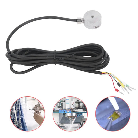 Heavy Duty Tension And Compression Load Cell Sensor For Automation Equipment 30kg To 50kg Range With cable and connectors