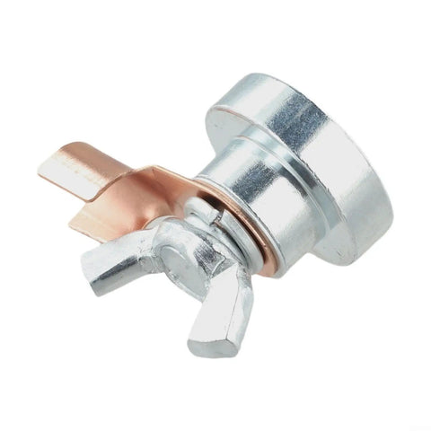 Heavy Duty 500A Magnetic Welding Ground Clamp With Quick Release Iron Earth Clip For Flat And Round Surfaces close-up view showing the clip design and material finish.